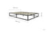 Soho Metal Platform Bed Black